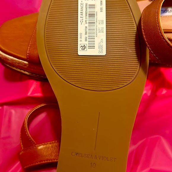 Chelsea and Violet Wedge Sandal - Picture 2 of 3